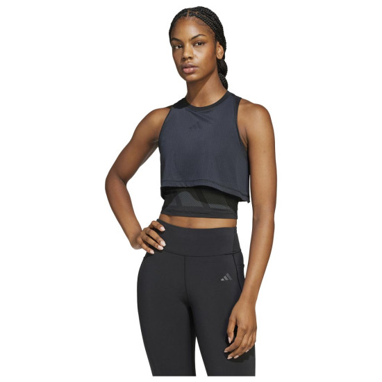 Adidas Γυναικεία αμάνικη μπλούζα Cool Intensity 2-in-1 Workout Tank Top